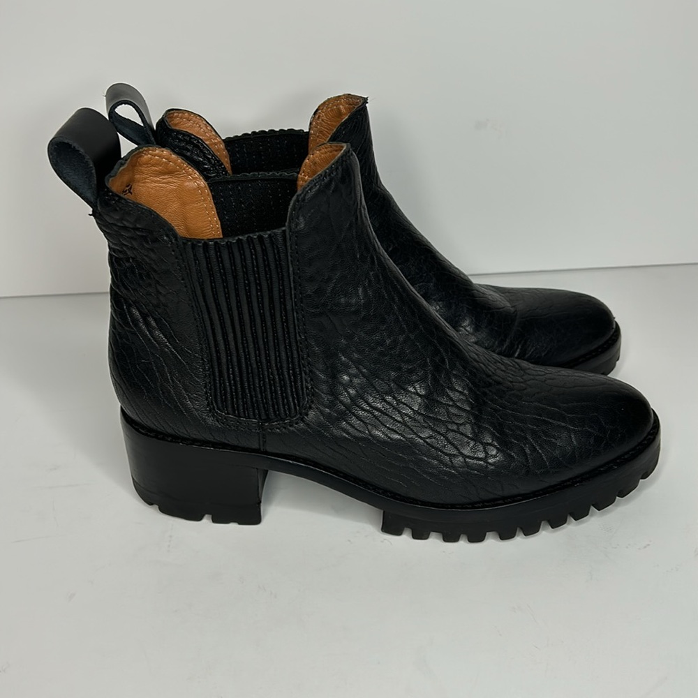 Loeffler Randall Charlie Boot in Shrunken Lambskin - Picture 2 of 15